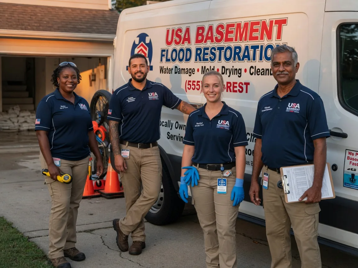 Basement Flood Cleanup company in Montezuma, OH