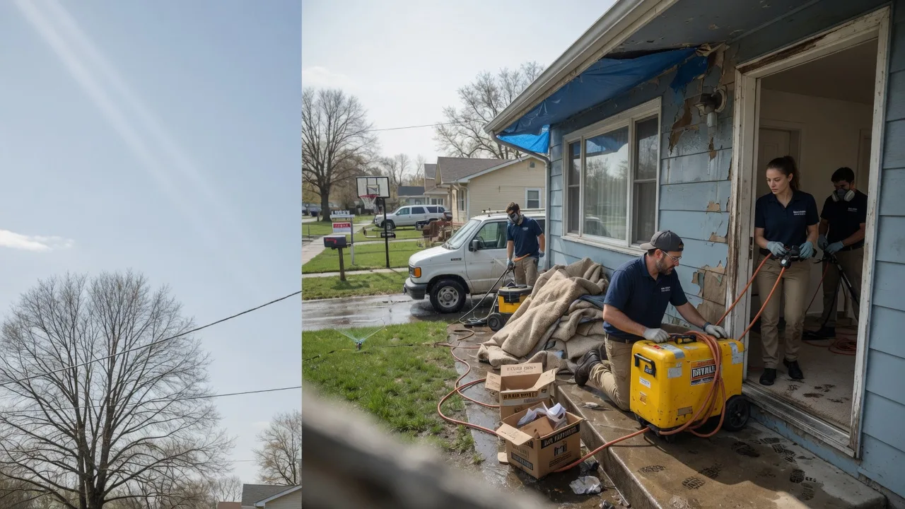 Basement Flood Cleanup in Montezuma, OH near me